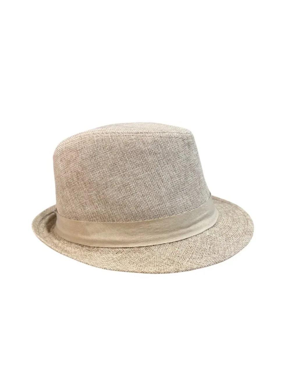 NWT Beige Charming Charlie Fedora Hat With Bow Cottage Core City Boho Womens M